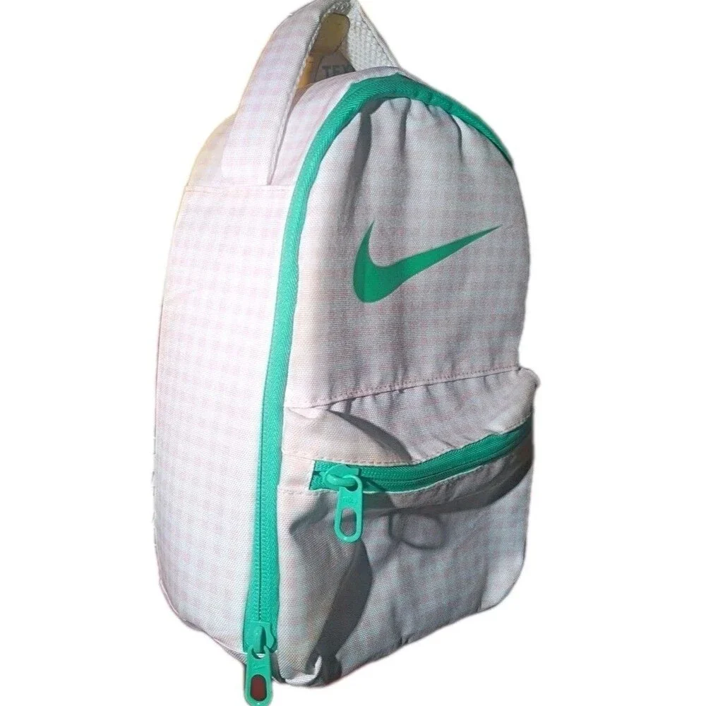 Nike Classic Fuel Insulated Lunch Box/Cooler 6L, Pink/Green Padded Handle